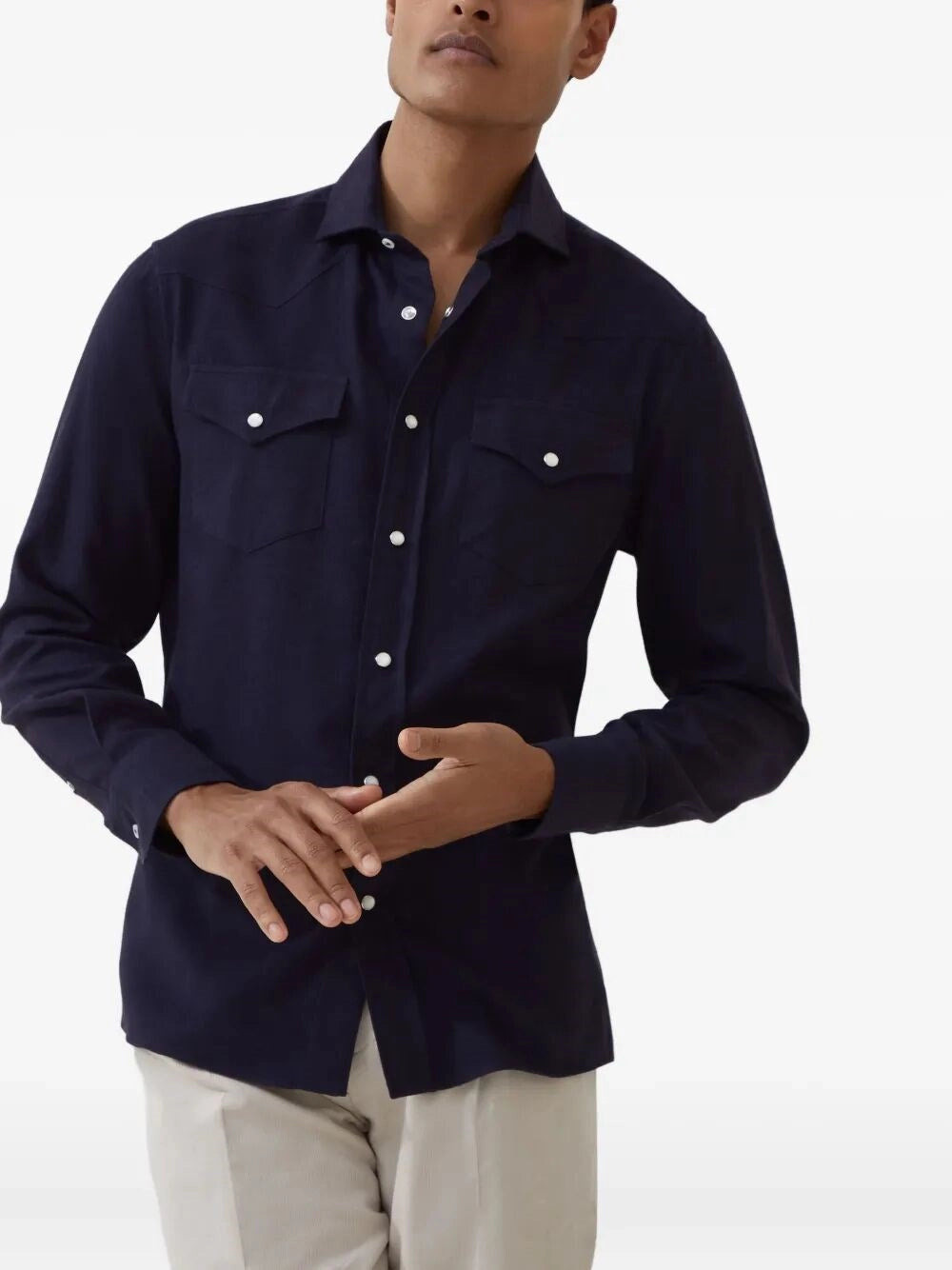 Brunello Cucinelli Men Shirt - 5