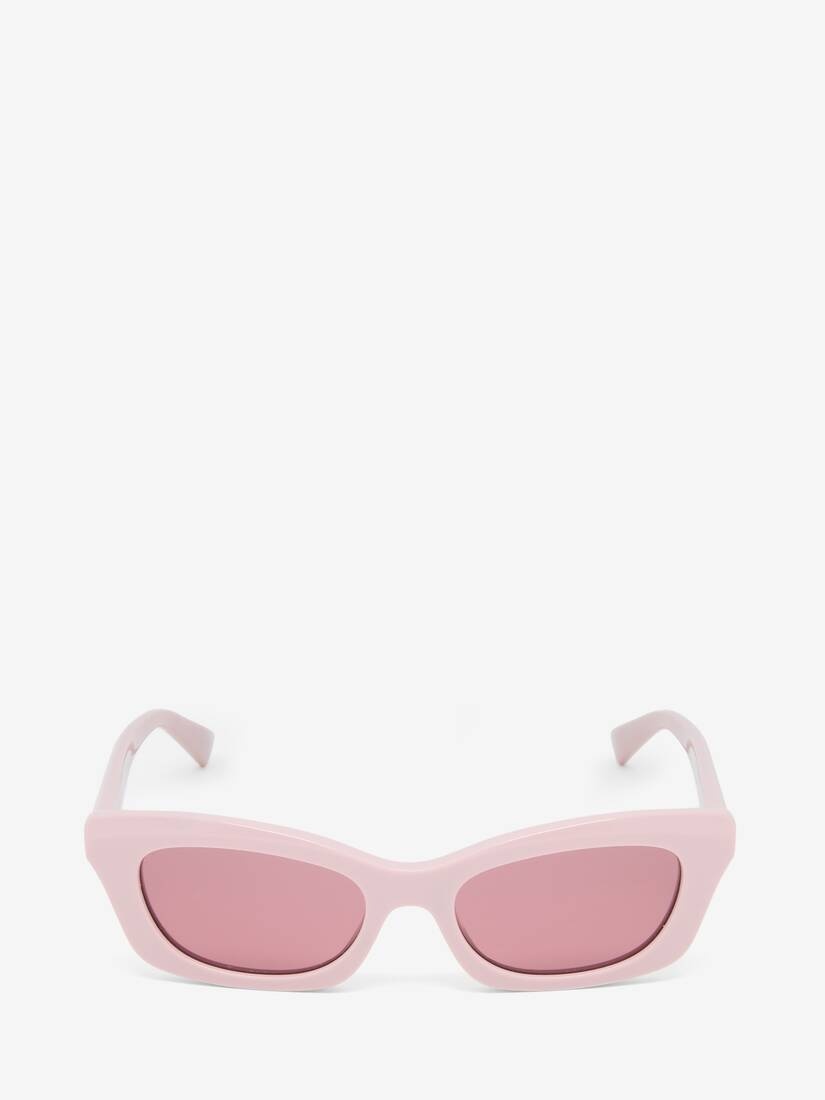 McQueen Logo Geometric Sunglasses - 1