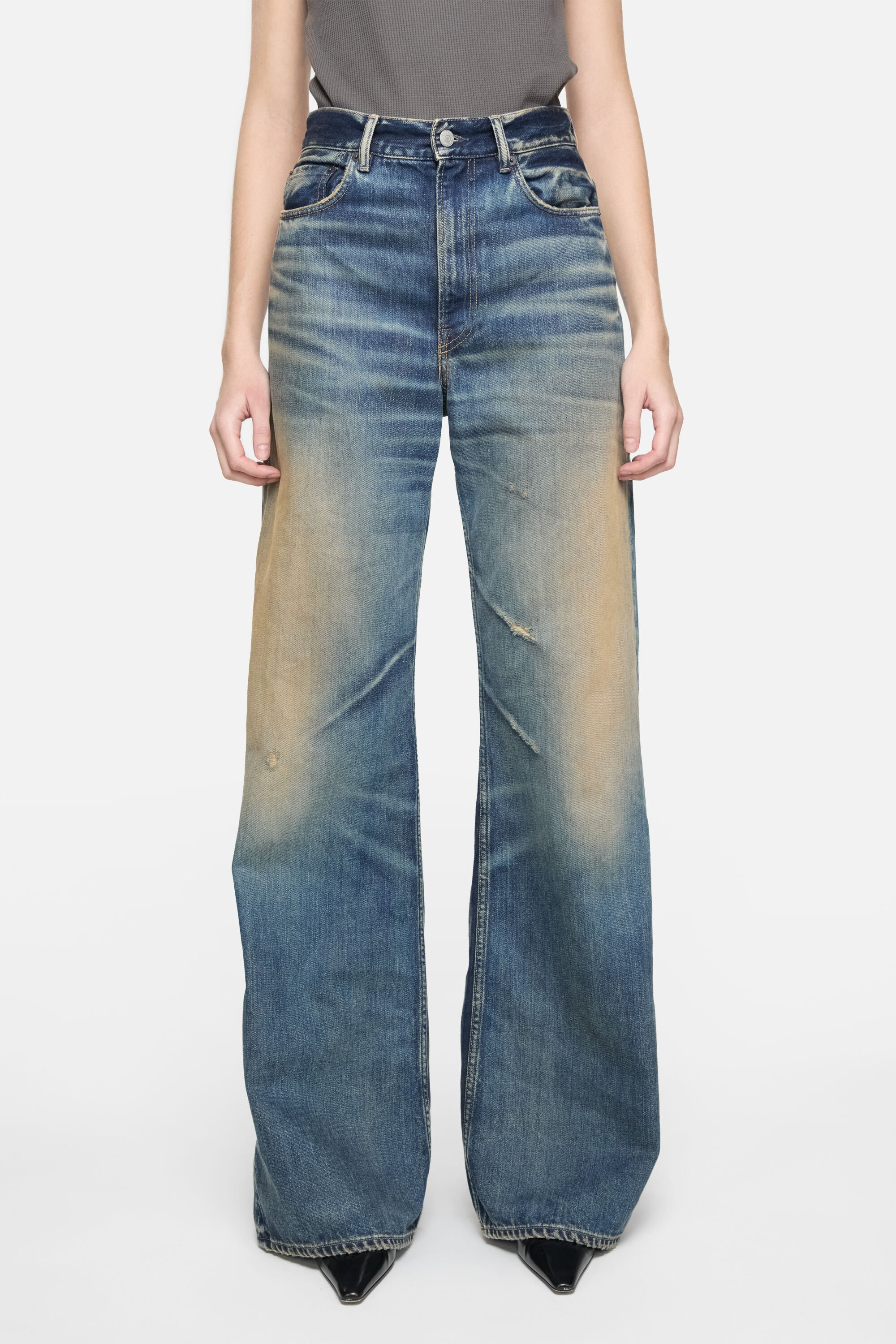 Relaxed fit jeans - 2022F - Dark Blue - 3