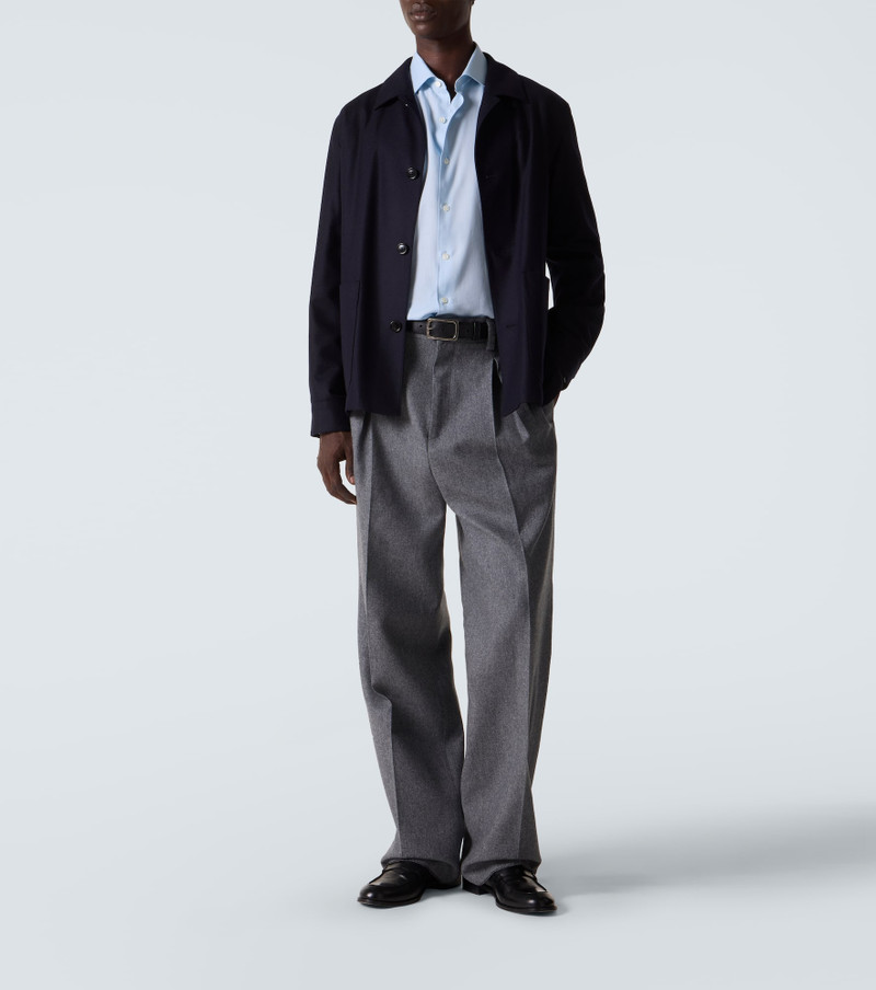 ZEGNA Cotton and cashmere shirt outlook