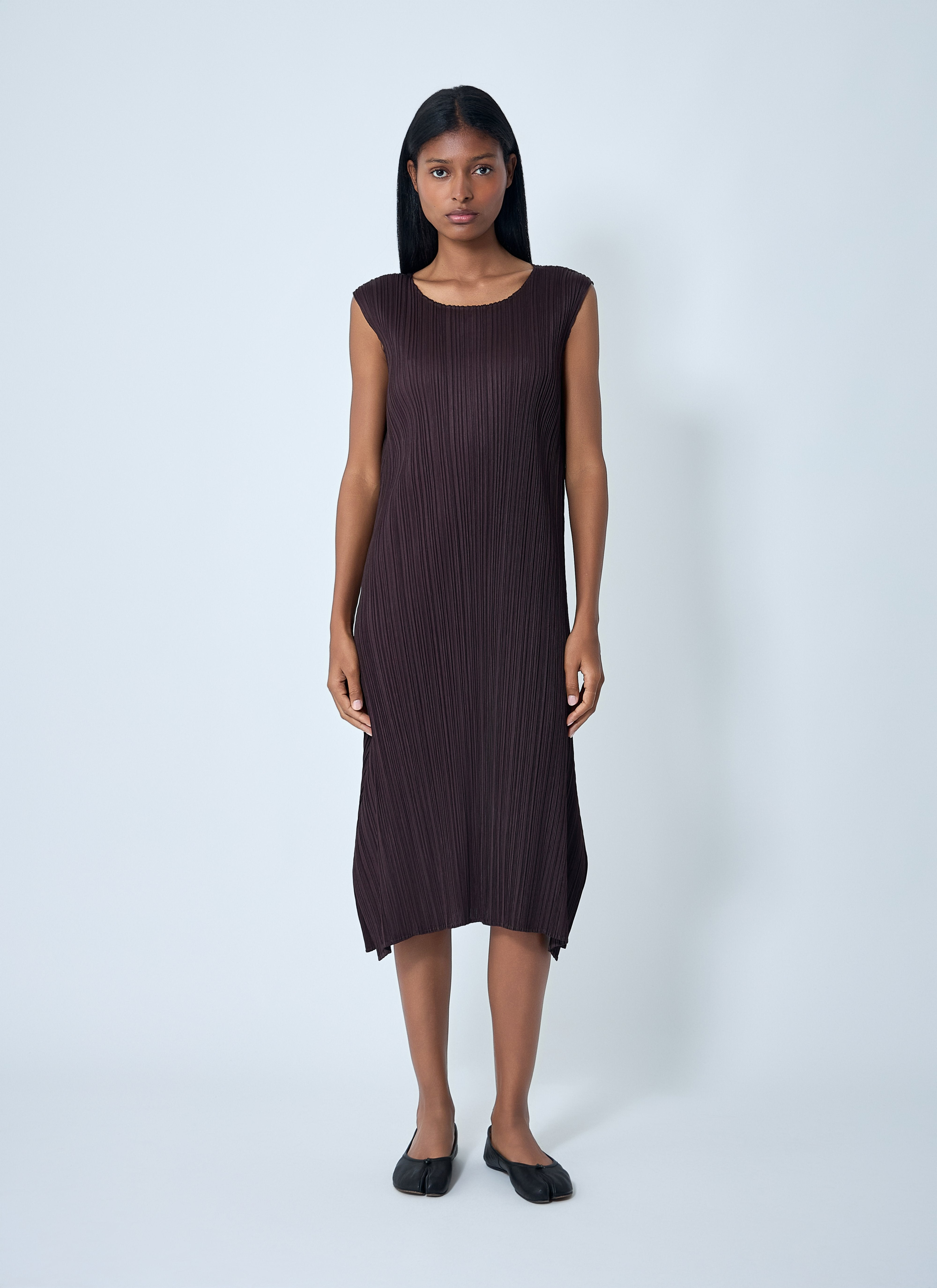 Pleats Please Issey Miyake Women Pleated Midi Dress - 2