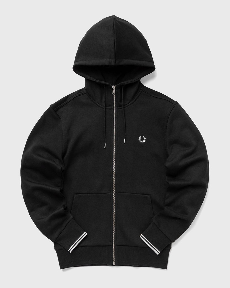 HOODED ZIP THROUGH SWEATSHIRT - 1