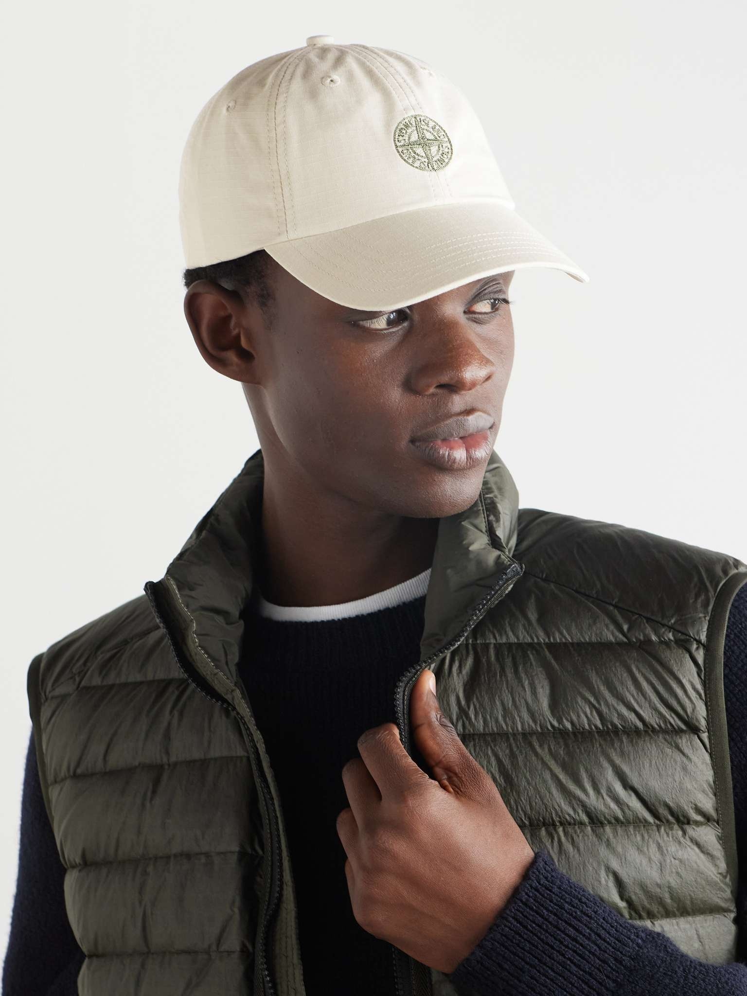 Embroidered Cotton-Canvas Baseball Cap - 2