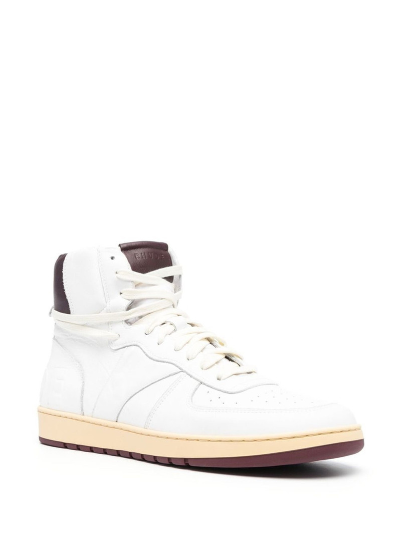 Rhude Rhecess high-top sneakers outlook