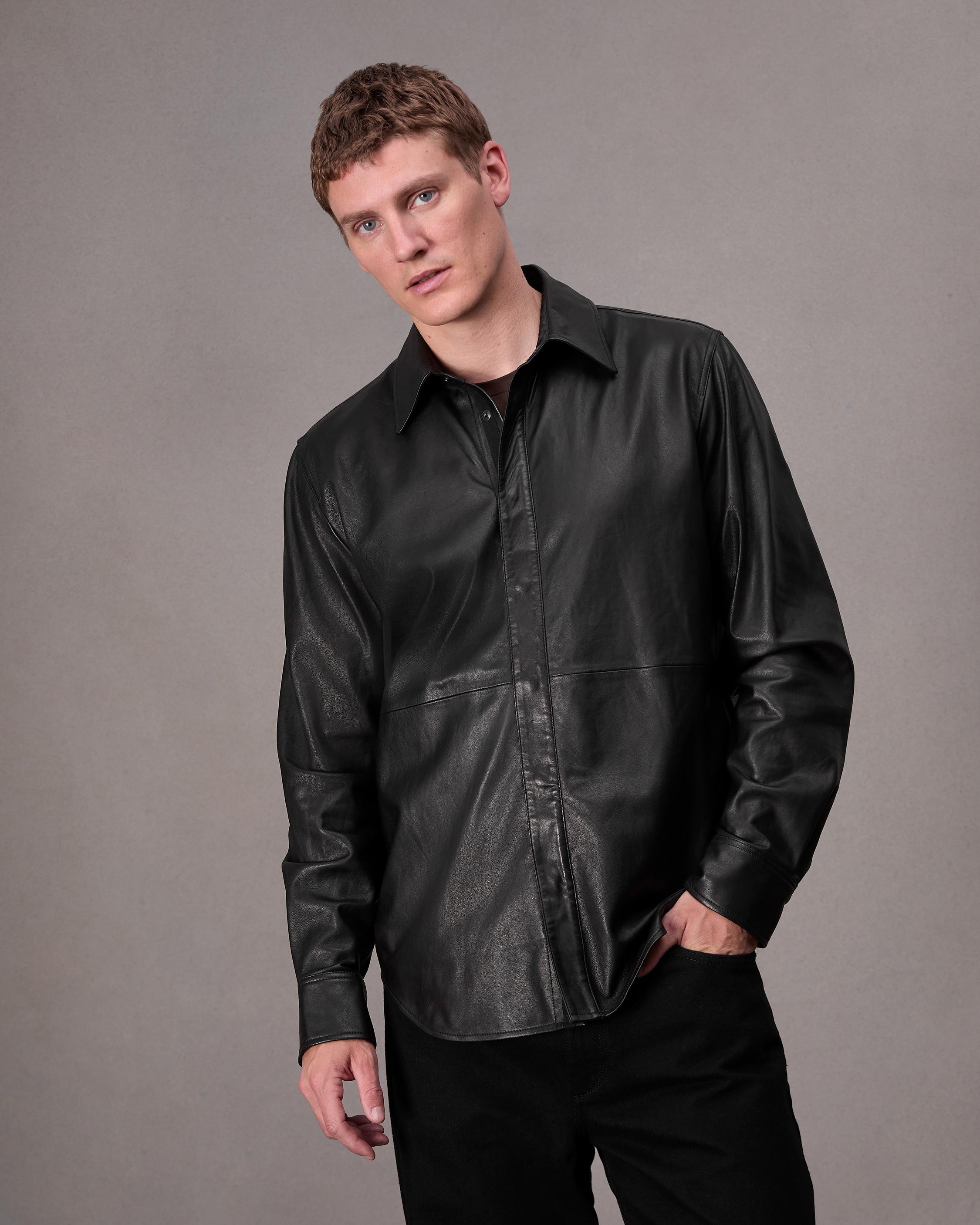 Jonas Leather Shirt - 2