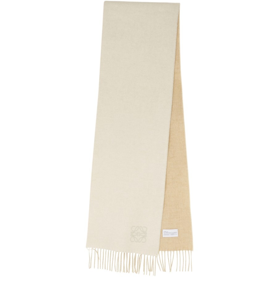 Anagram two-tone scarf - 3