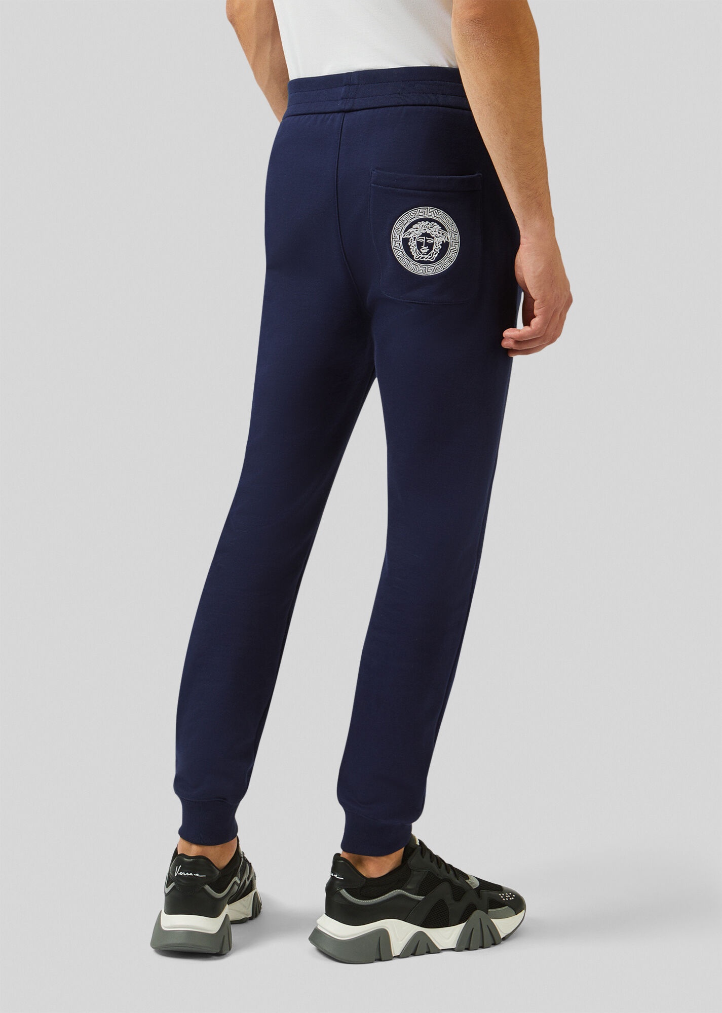 Embroidered Medusa Sweatpants - 3