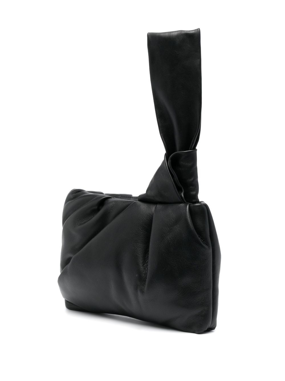 Nejiri leather clutch bag - 3