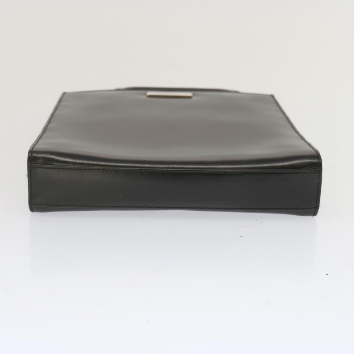 GUCCI Hand Bag Leather Black - 5