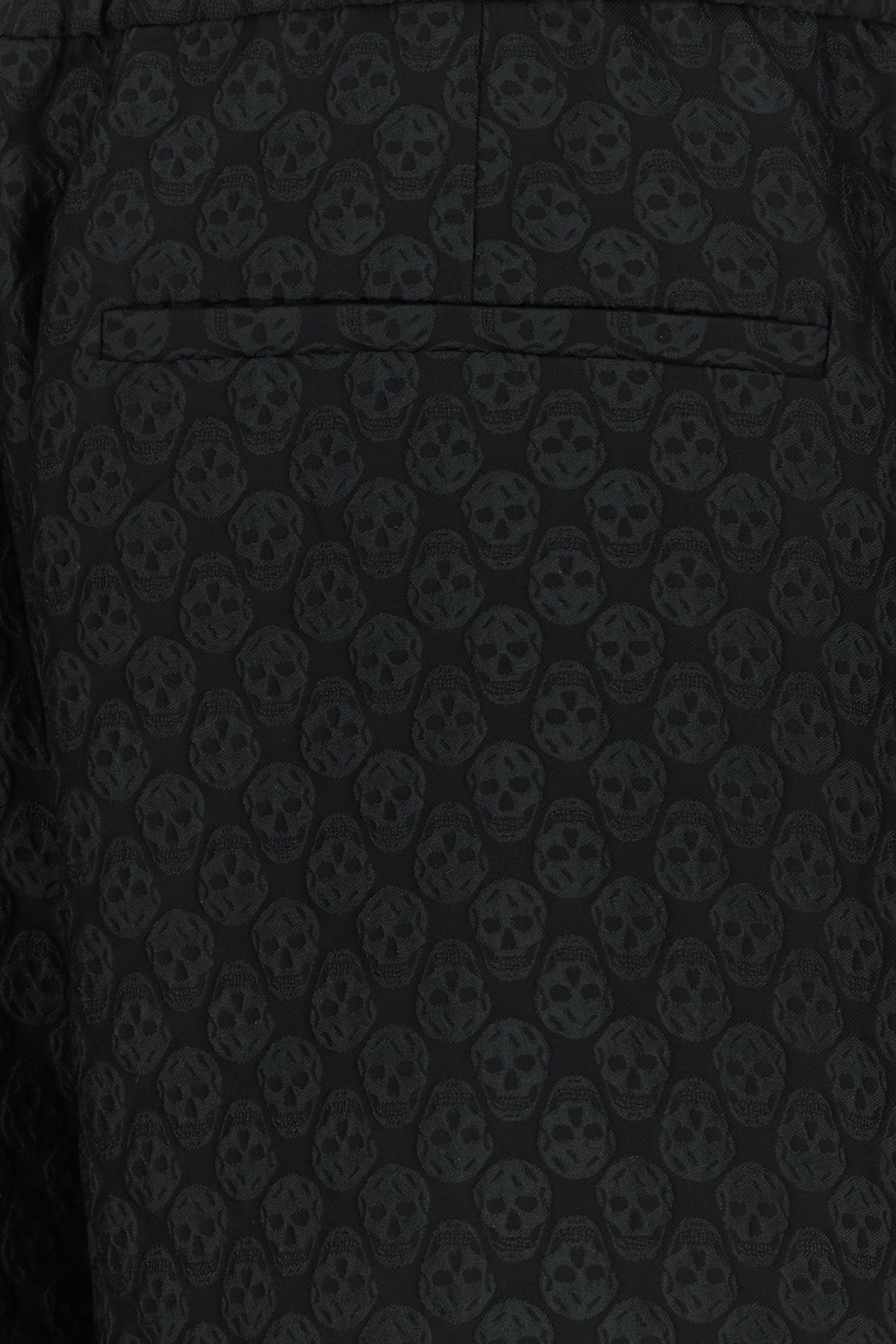 Black viscose blend bermuda shorts - 5