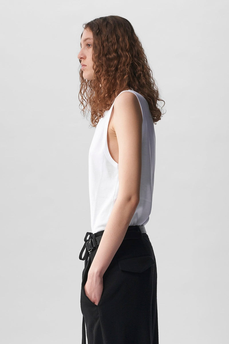 Ann Demeulemeester Seva Rib Tank Top outlook