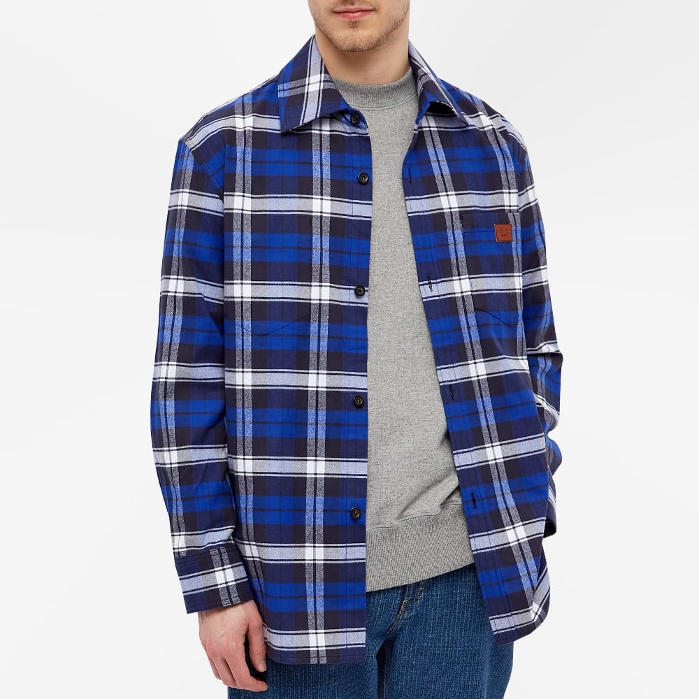 Acne Studios Salak Check Face Shirt - 5