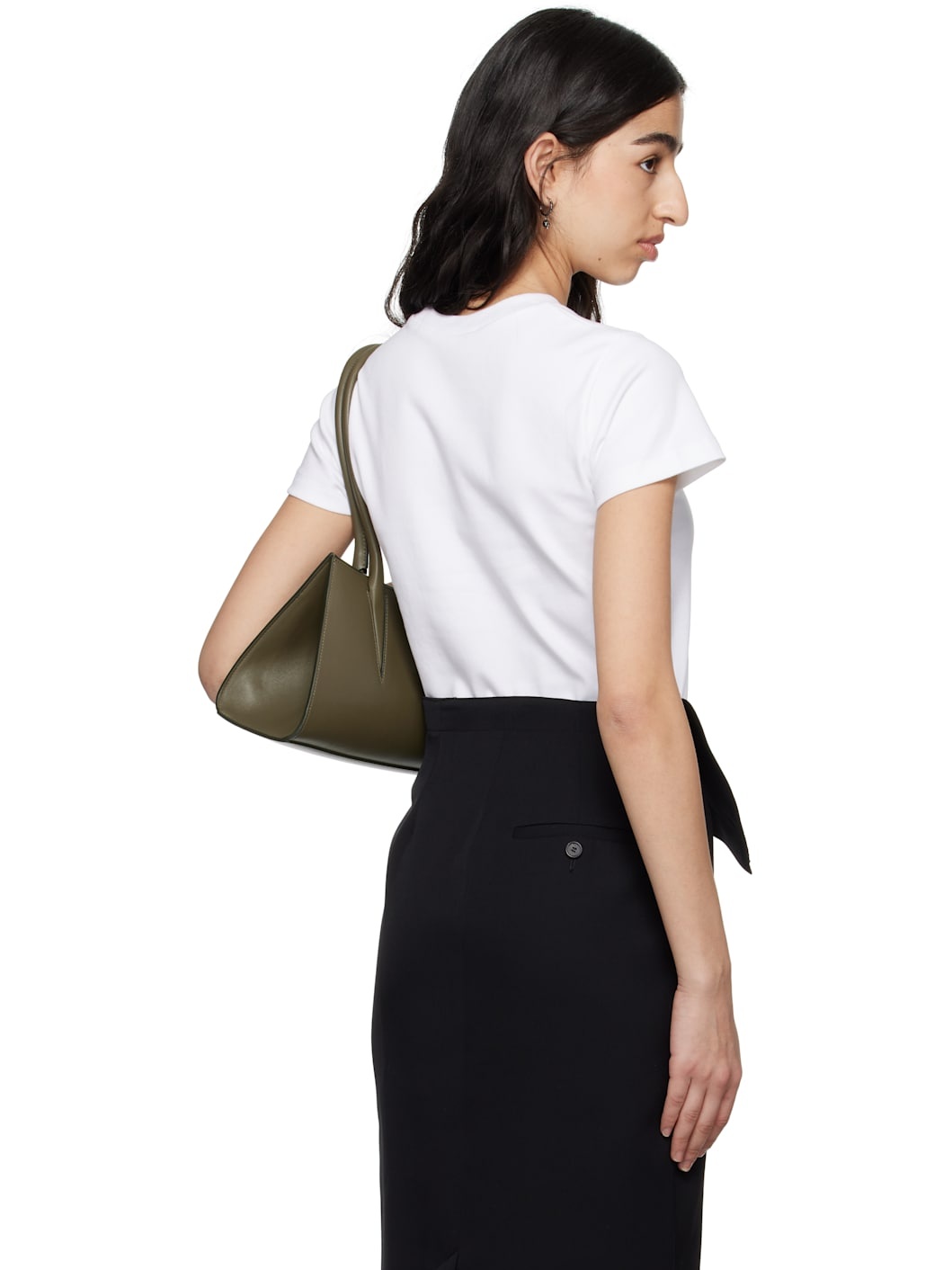 White Cut & Sew T-shirt - 3