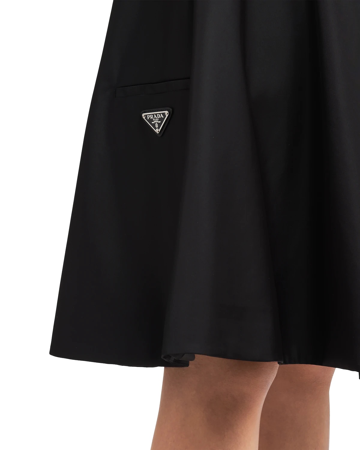 Nylon gabardine skirt - 5