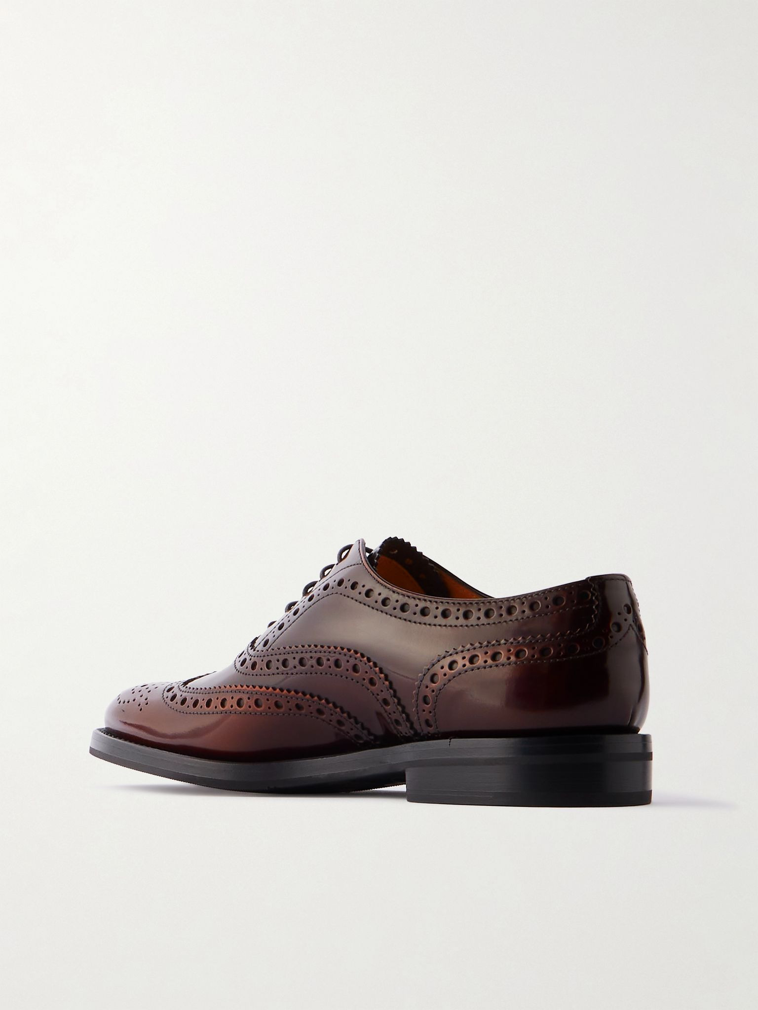 Burwood WG leather brogues Brown - 3