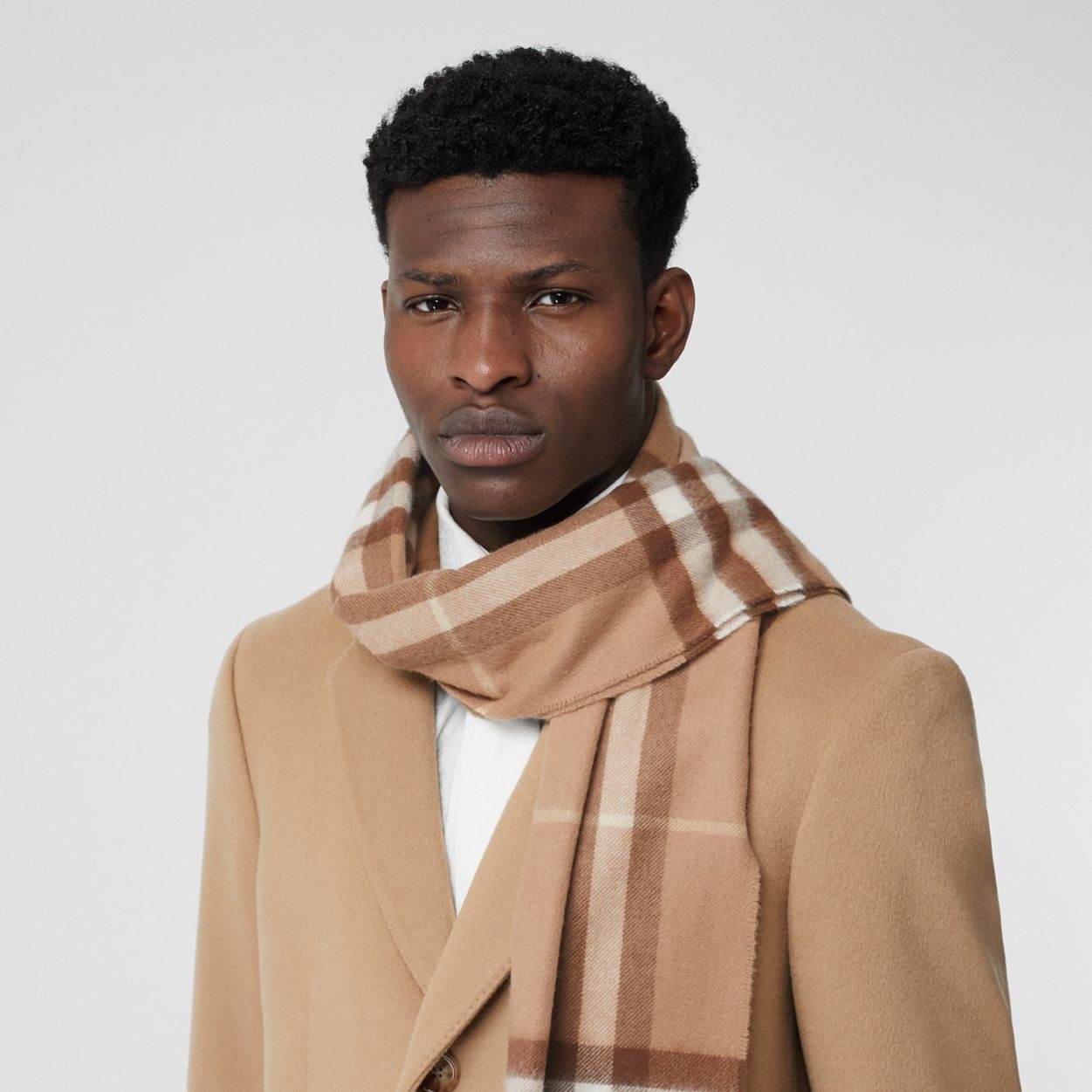 The Classic Check Cashmere Scarf - 4