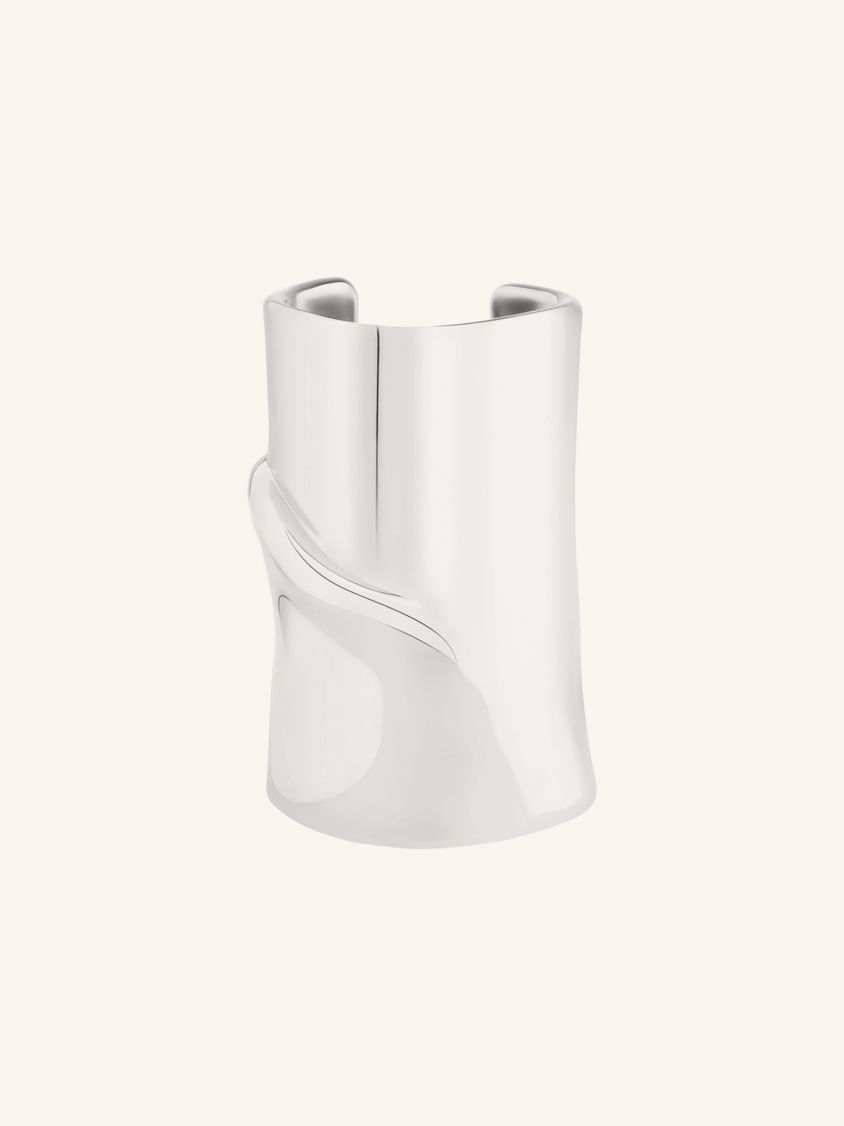 MELTING 32 DEGREES METAL CUFF BRACELET - 1