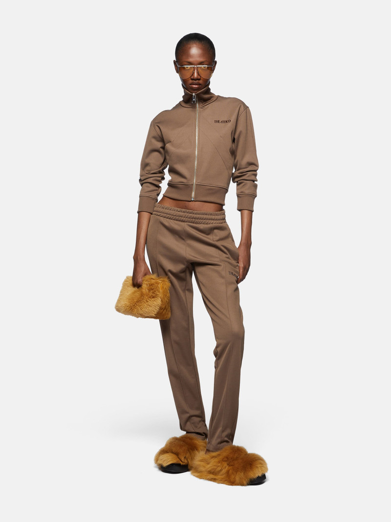 THE ATTICO BROWN LONG PANTS outlook