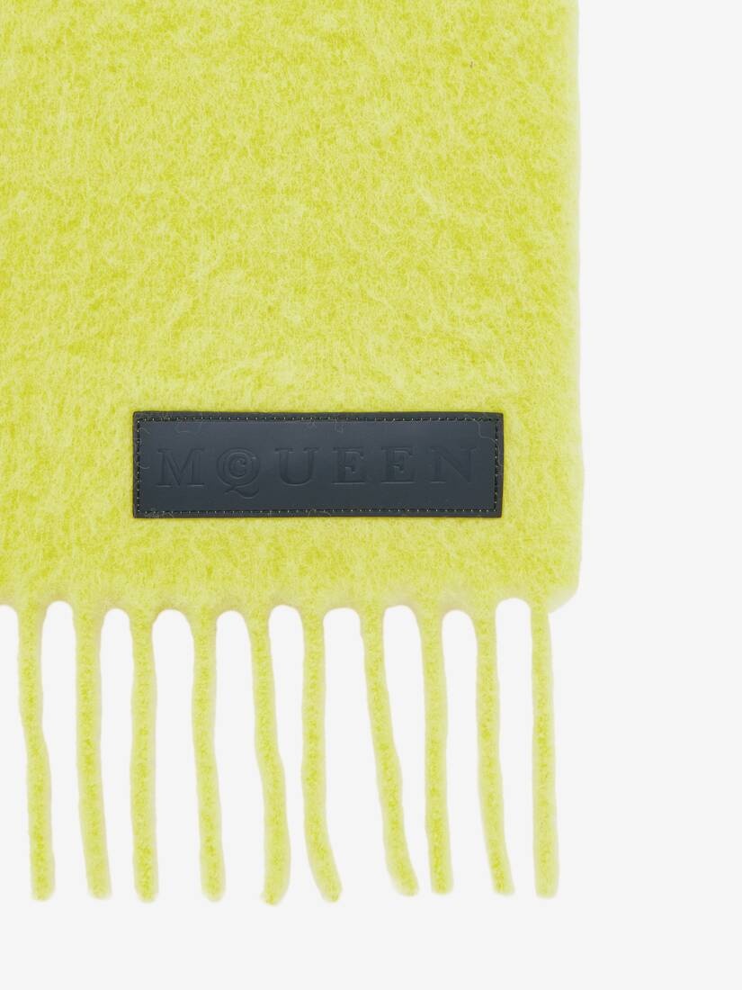 Solid Patch Scarf - 4