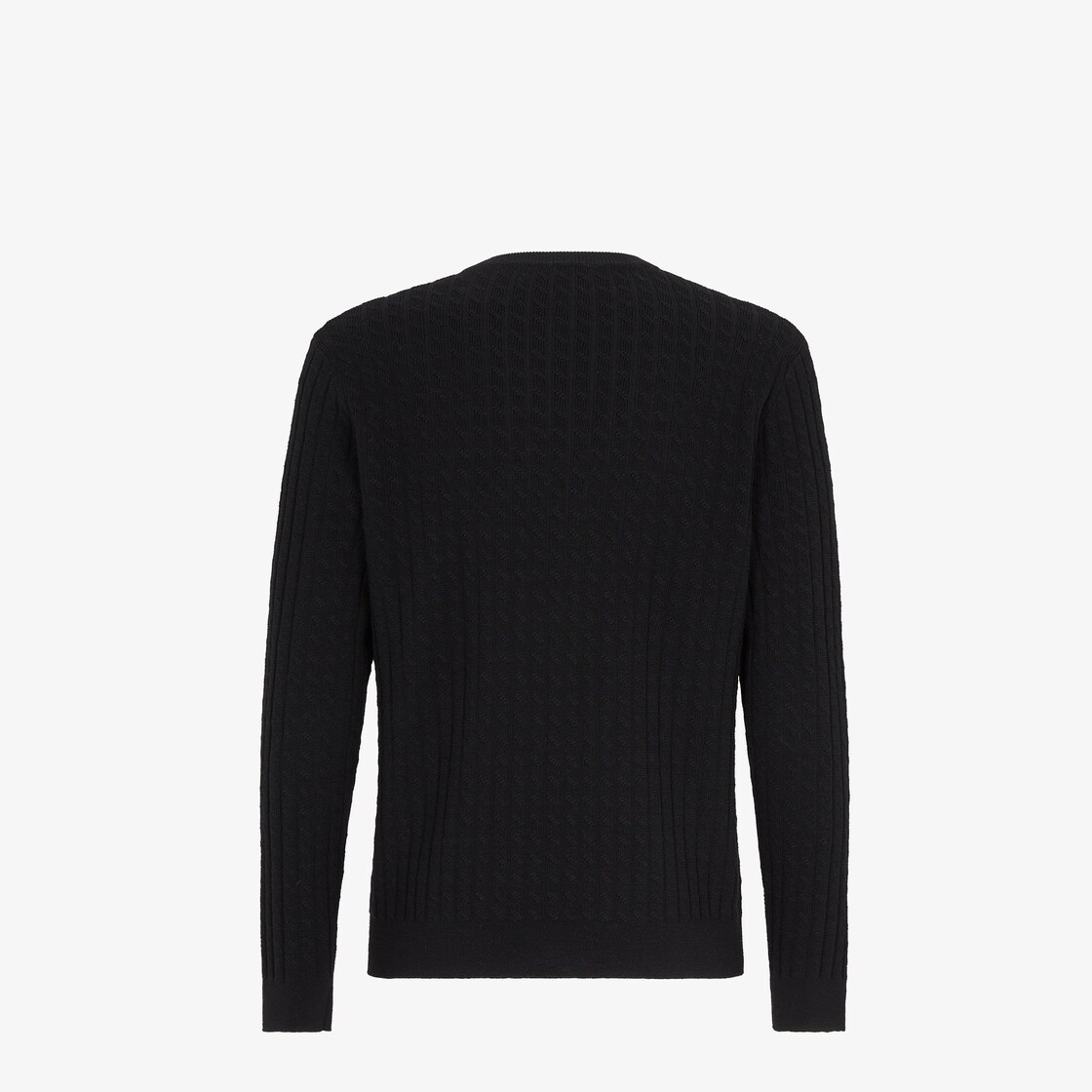 Black wool jumper - 2