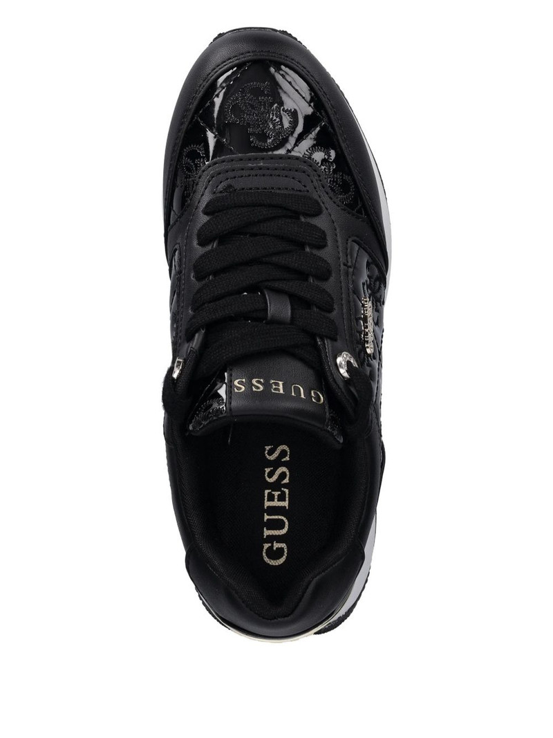 GUESS USA embossed platform sneakers outlook