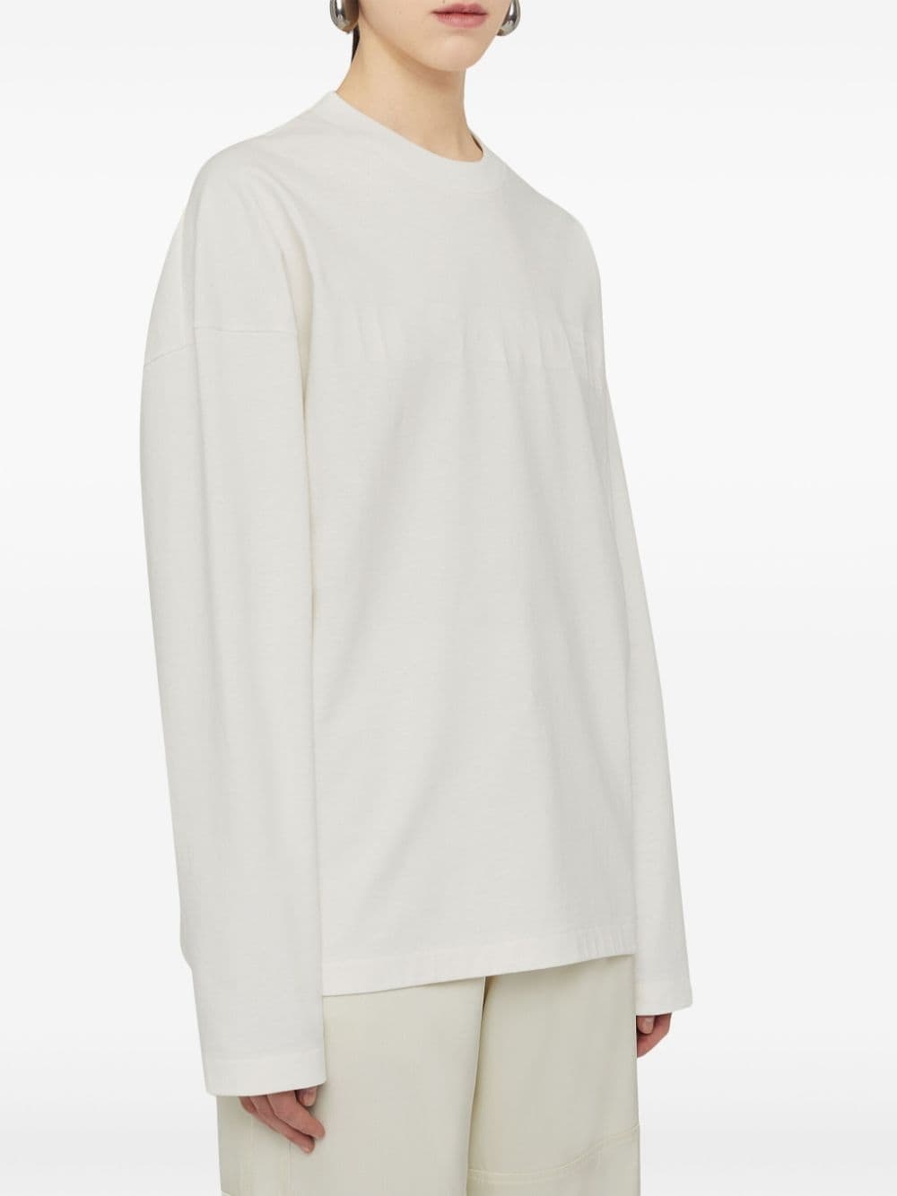 logo-print long-sleeve T-shirt - 4