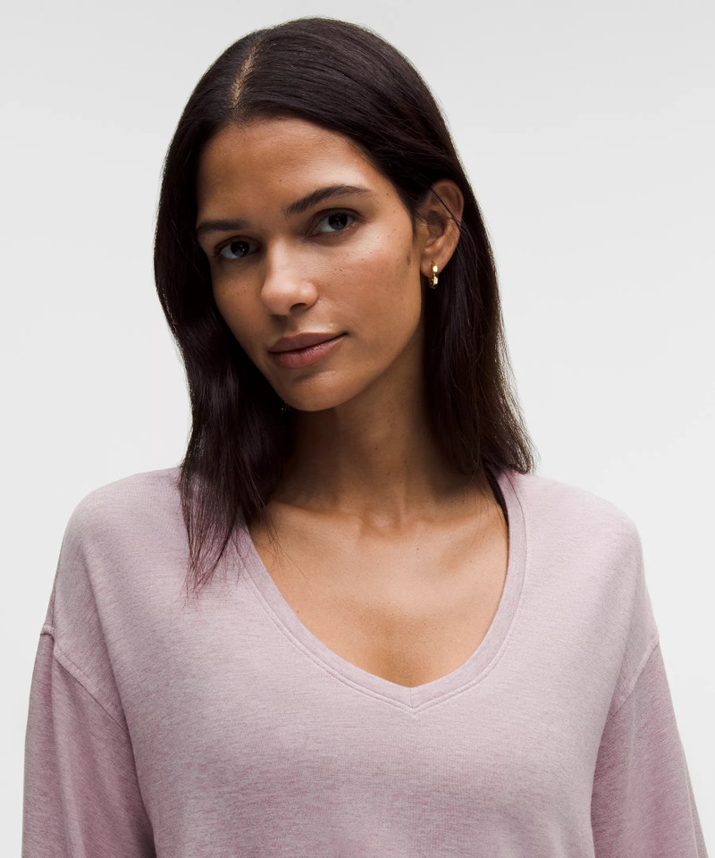 BeCalm V-Neck Bell Sleeve Shirt 4