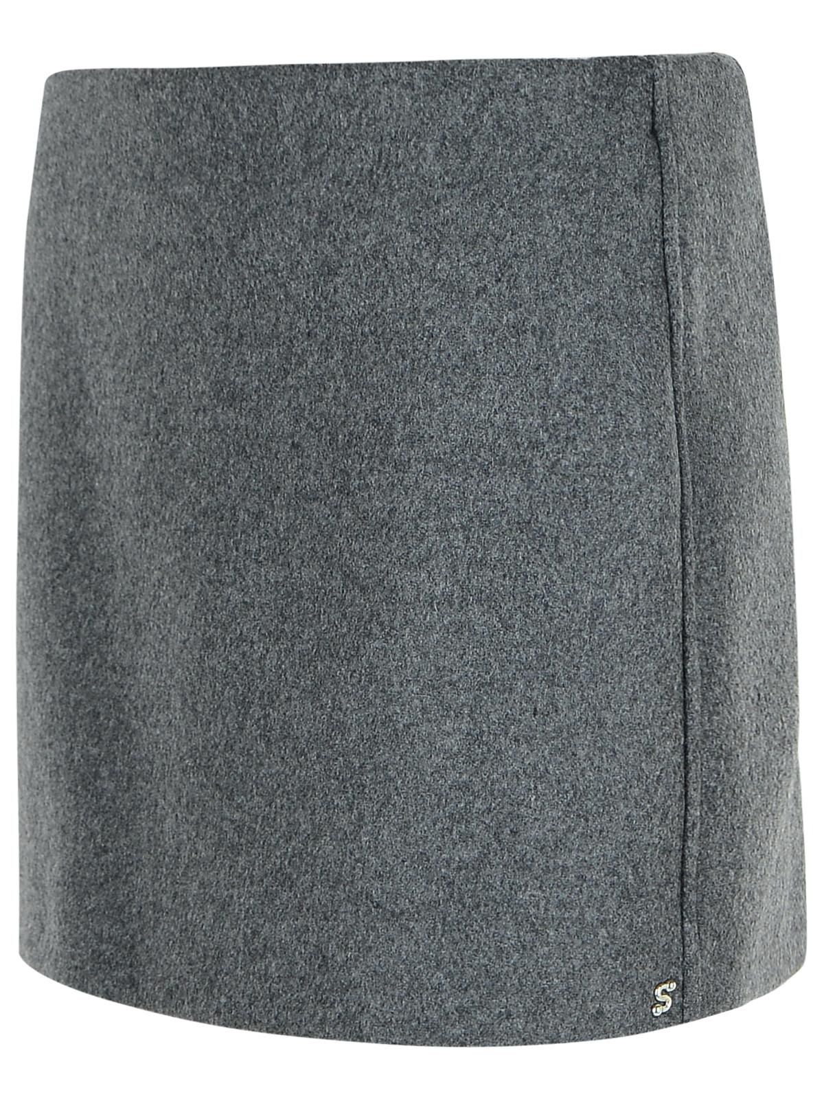 Sportmax 'Poggio' Grey Virgin Wool Skirt Women - 2