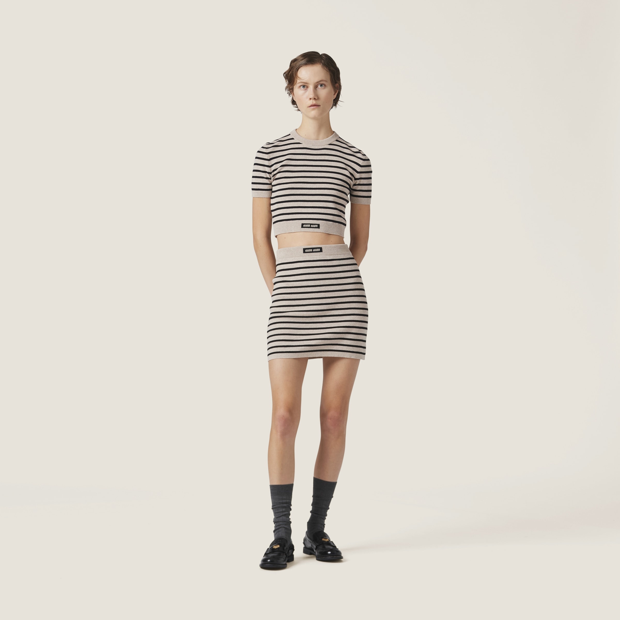 Cotton crew-neck sweater - 4