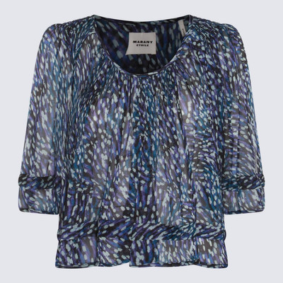 Isabel Marant Étoile ISABEL MARANT ÉTOILE BLEU VISCOSE SHIRT outlook