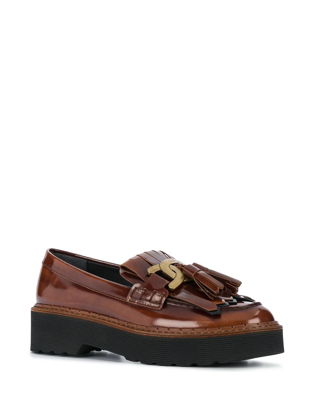 tassel platform loafers - 2