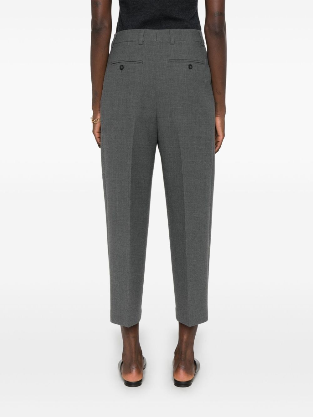 pleated trousers - 4