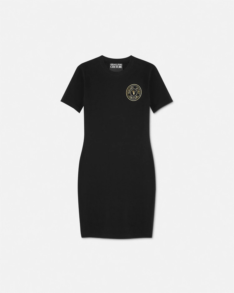 V-Emblem Logo T-Shirt Dress 1