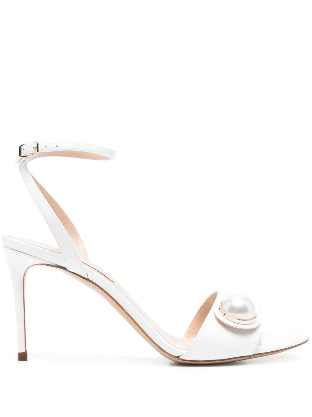 90mm leather sandals - 1