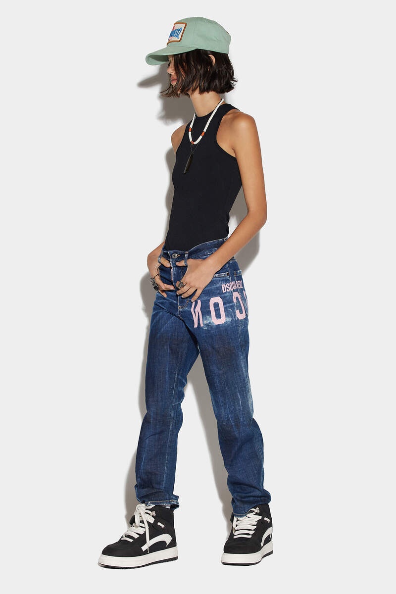 ICON DARK WASH BOSTON JEANS - 1