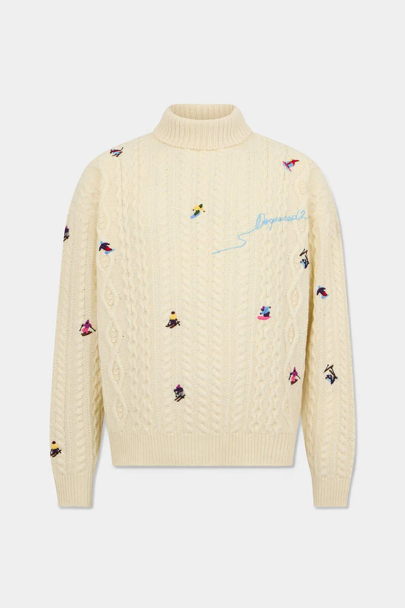 SNOWY DREAM TURTLENECK - 1