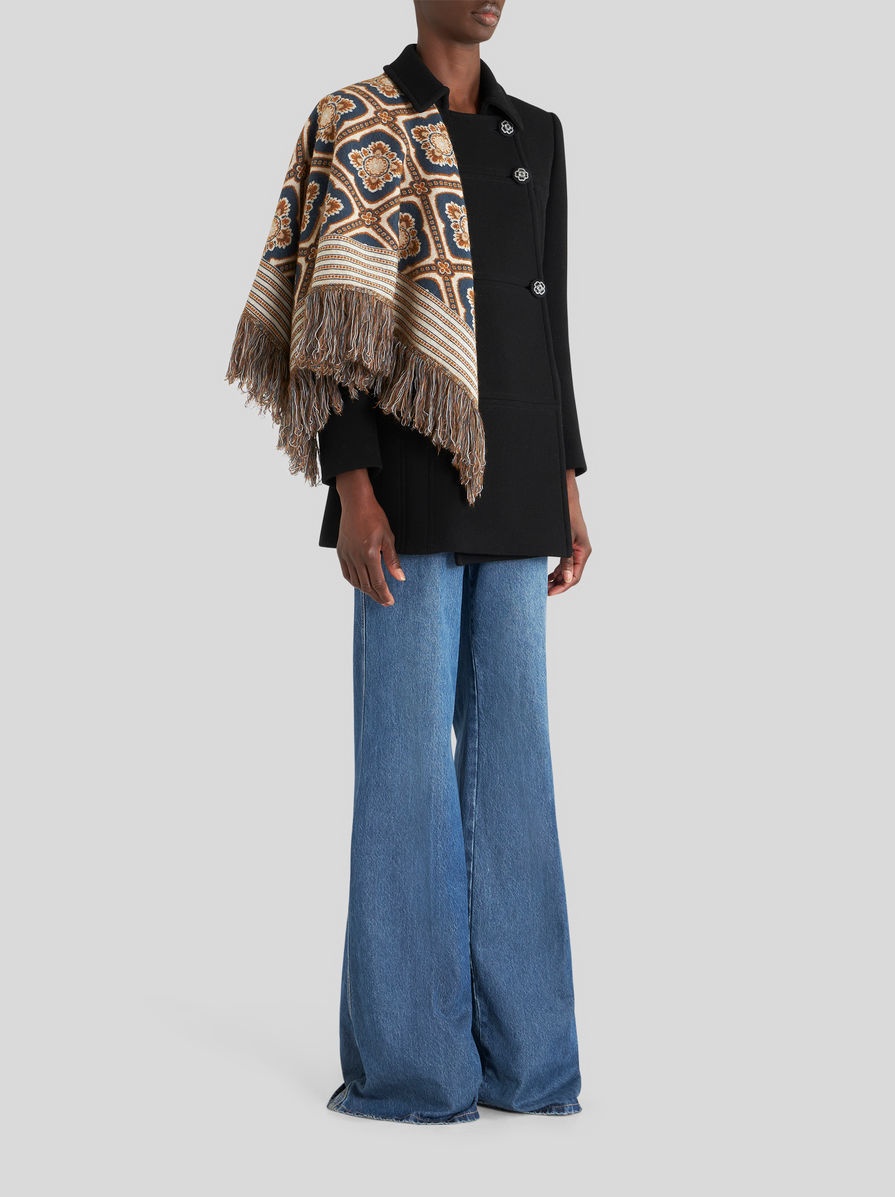 JERSEY JACQUARD SCARF - 3