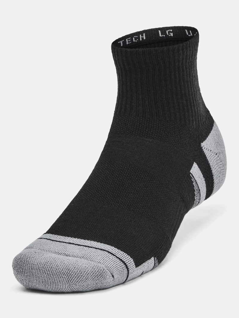 Unisex UA Performance Tech 6-Pack Quarter Socks 1