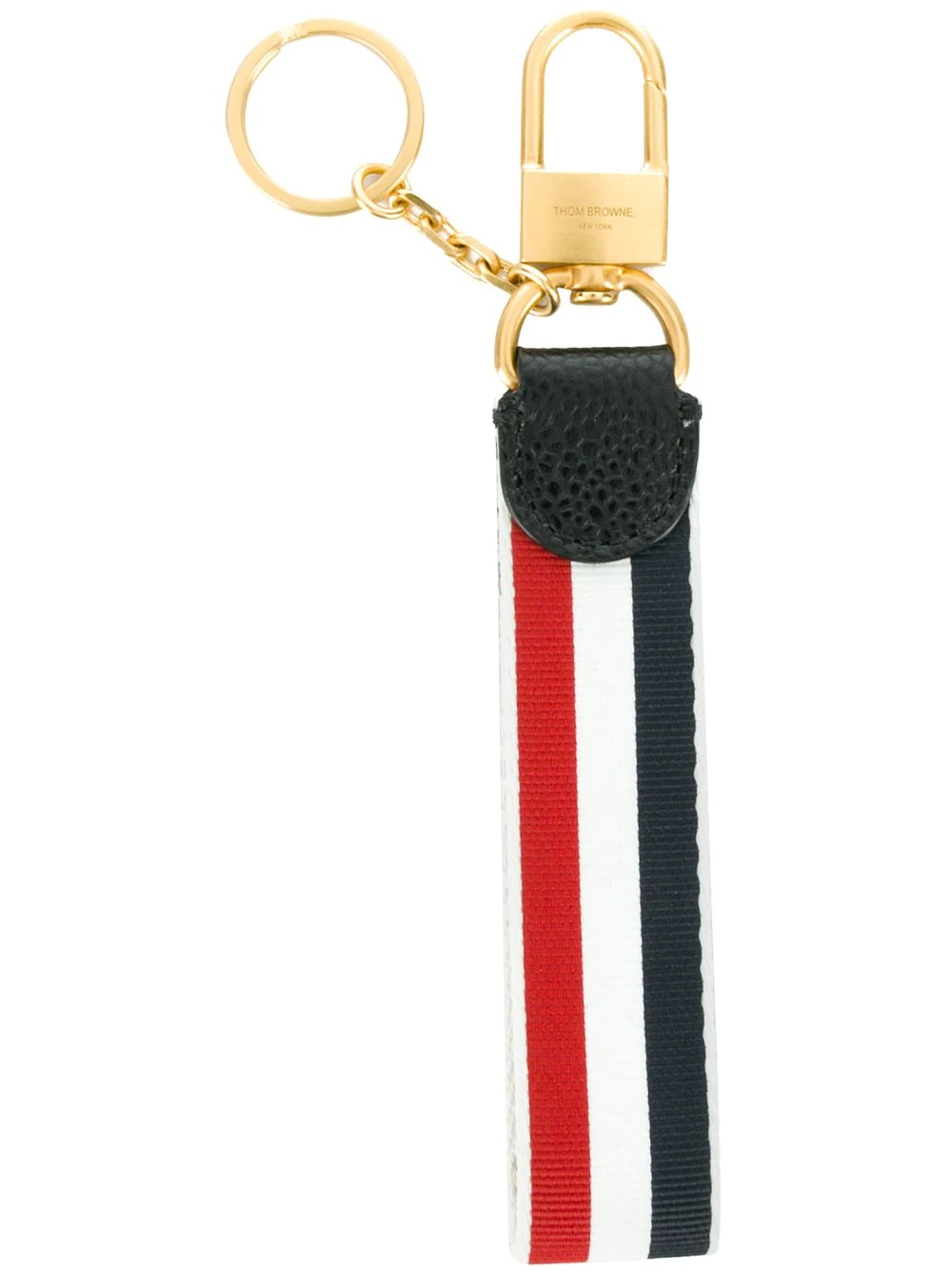 Brass Twill-edged Keyring - 1