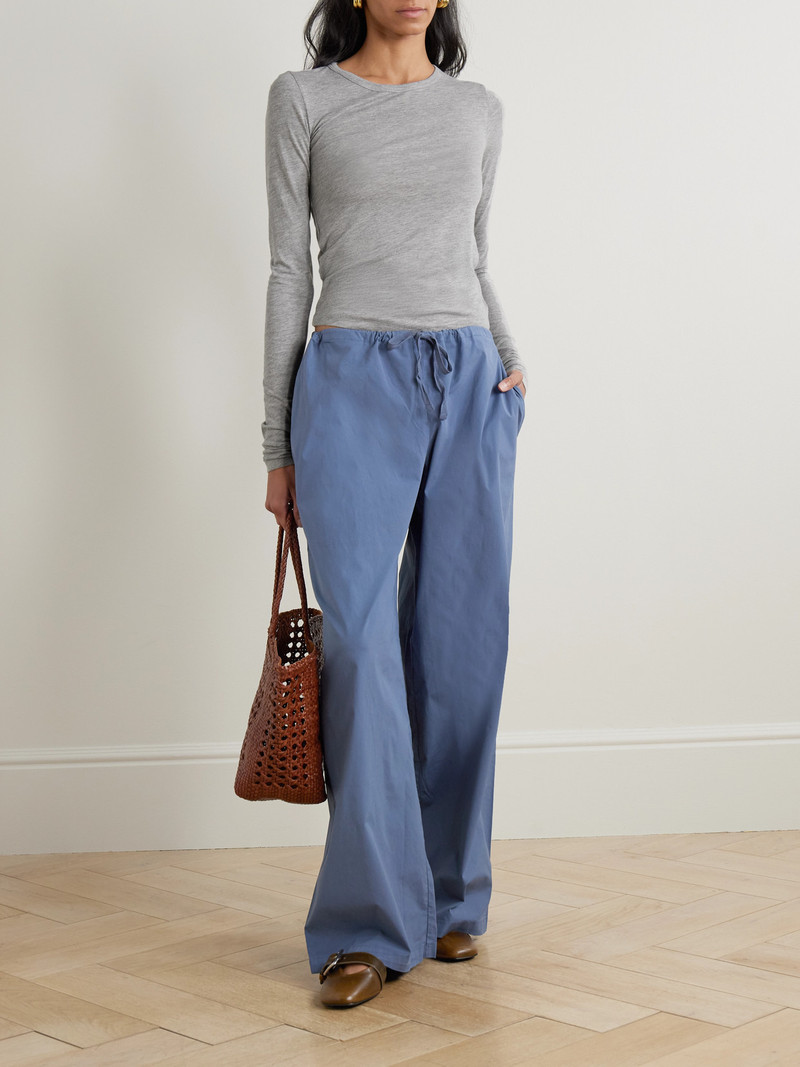 ÉTERNE Cotton And Modal-blend Jersey T-shirt outlook