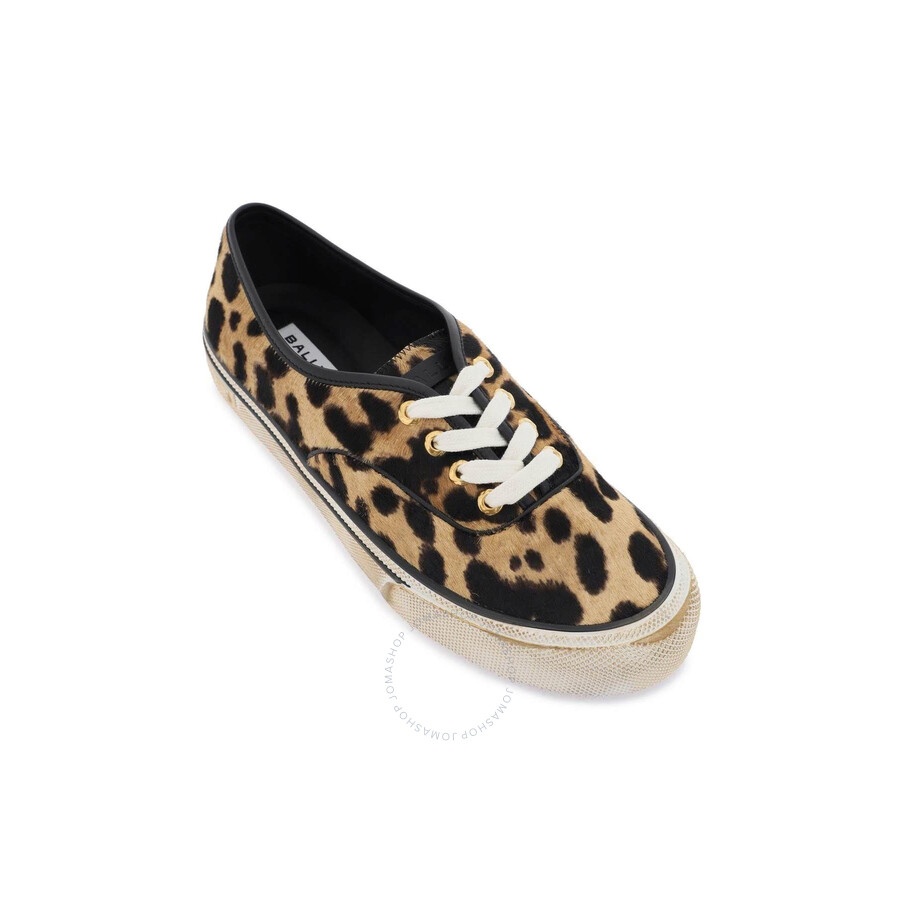 Bally - Bally Lyder Leopart Print Low-Top Sneakers - 3