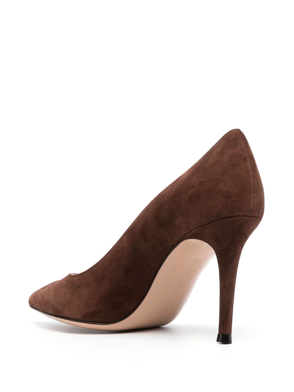 Gianvito 85mm suede pumps - 3