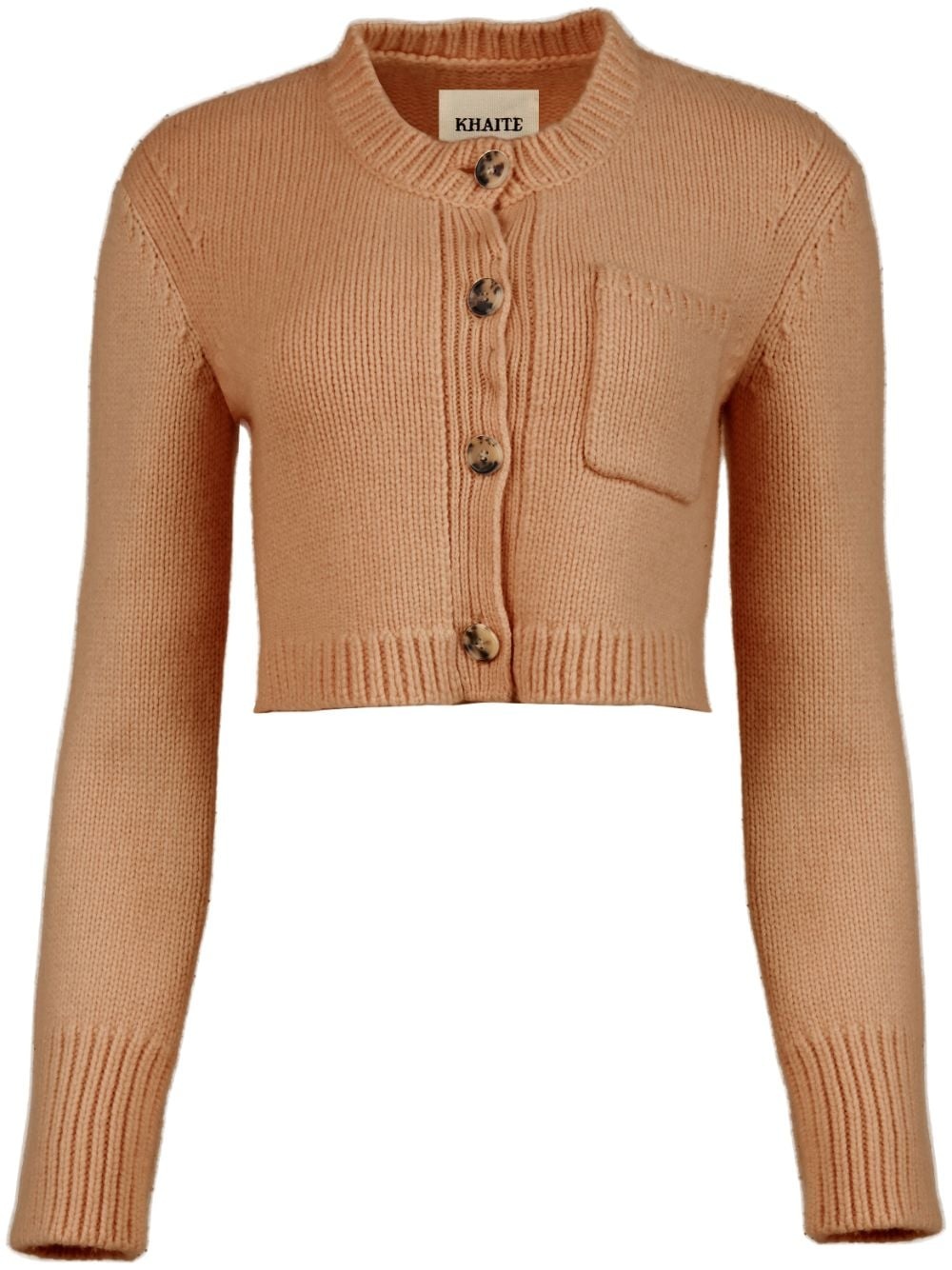 Lavan cropped cashmere cardigan - 1