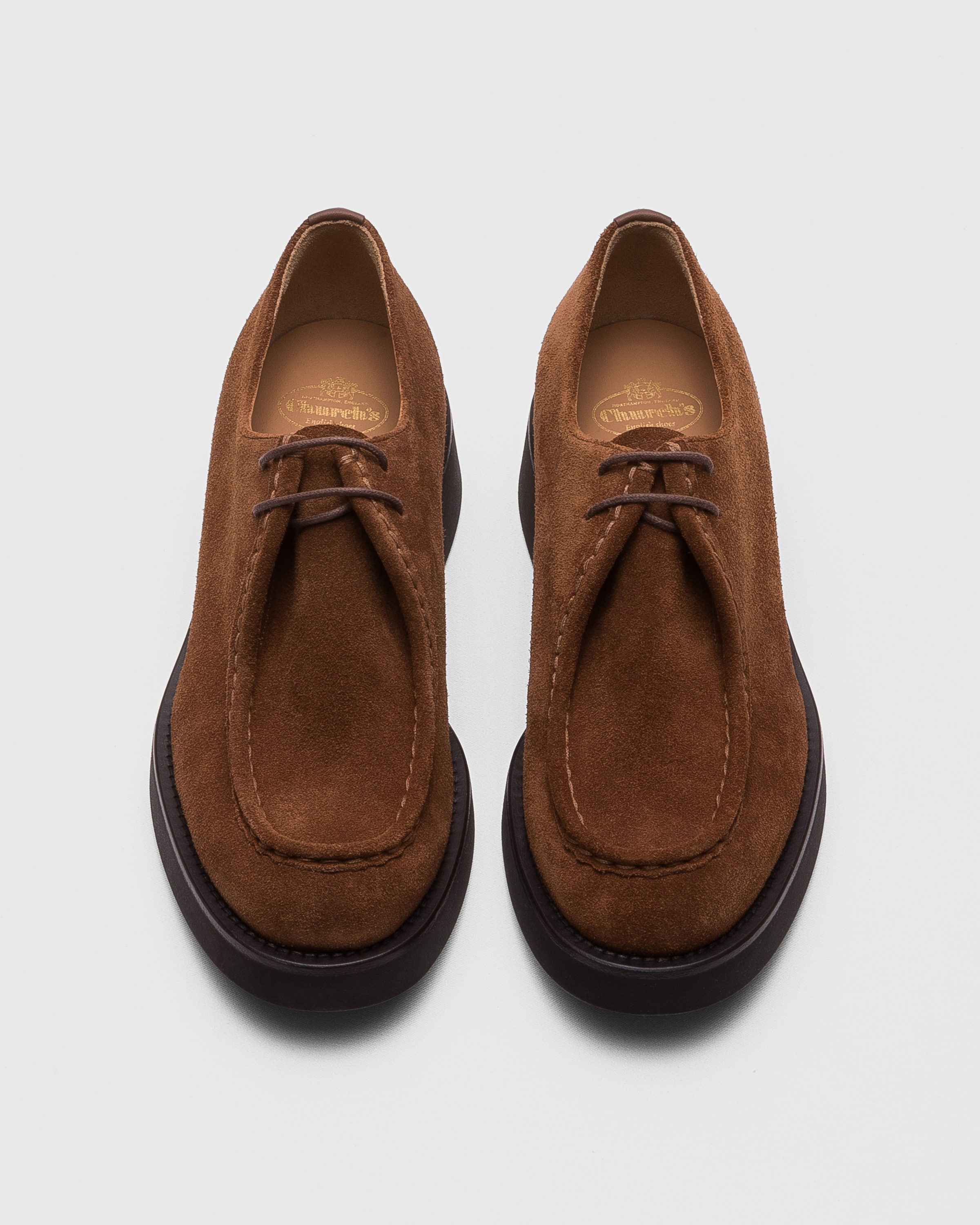 Suede Lace-Up - 5