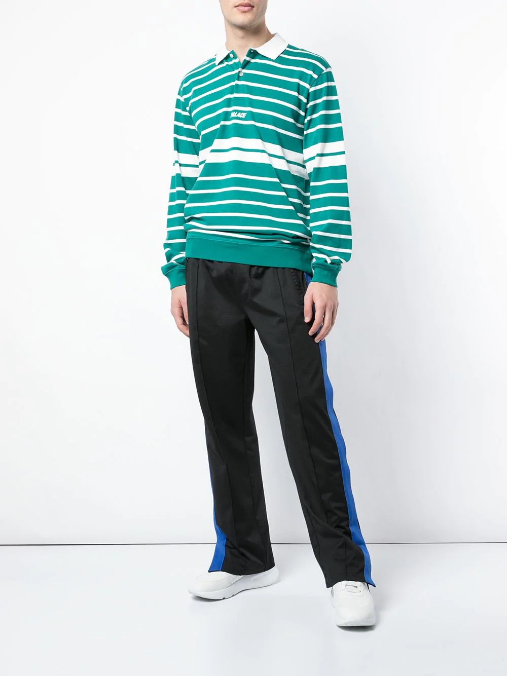 striped polo shirt - 2