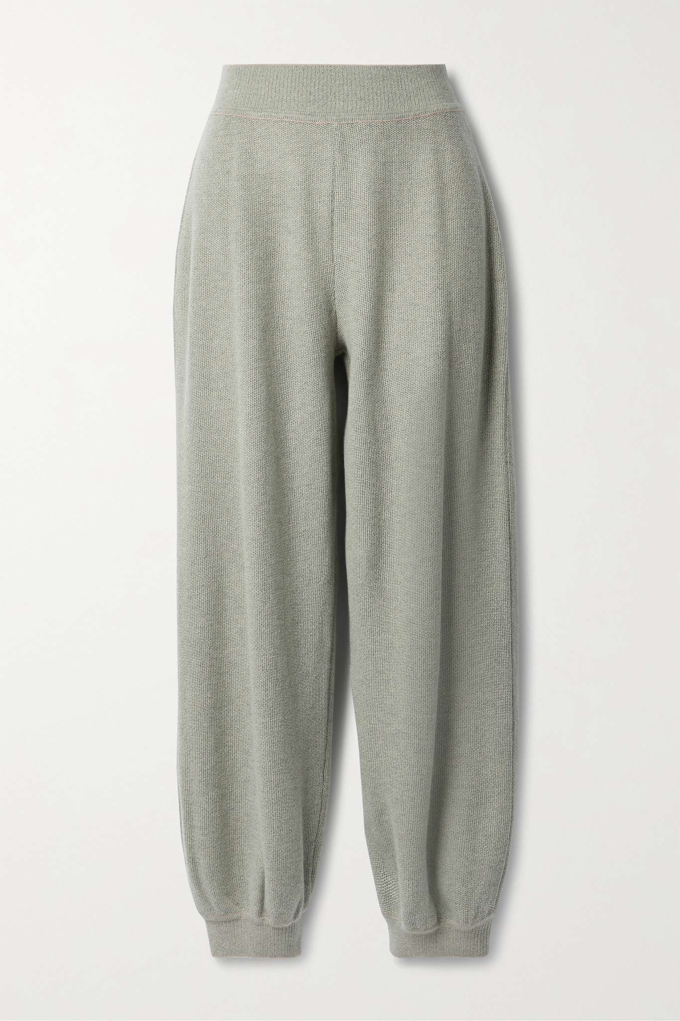 Cashmere track pants - 1