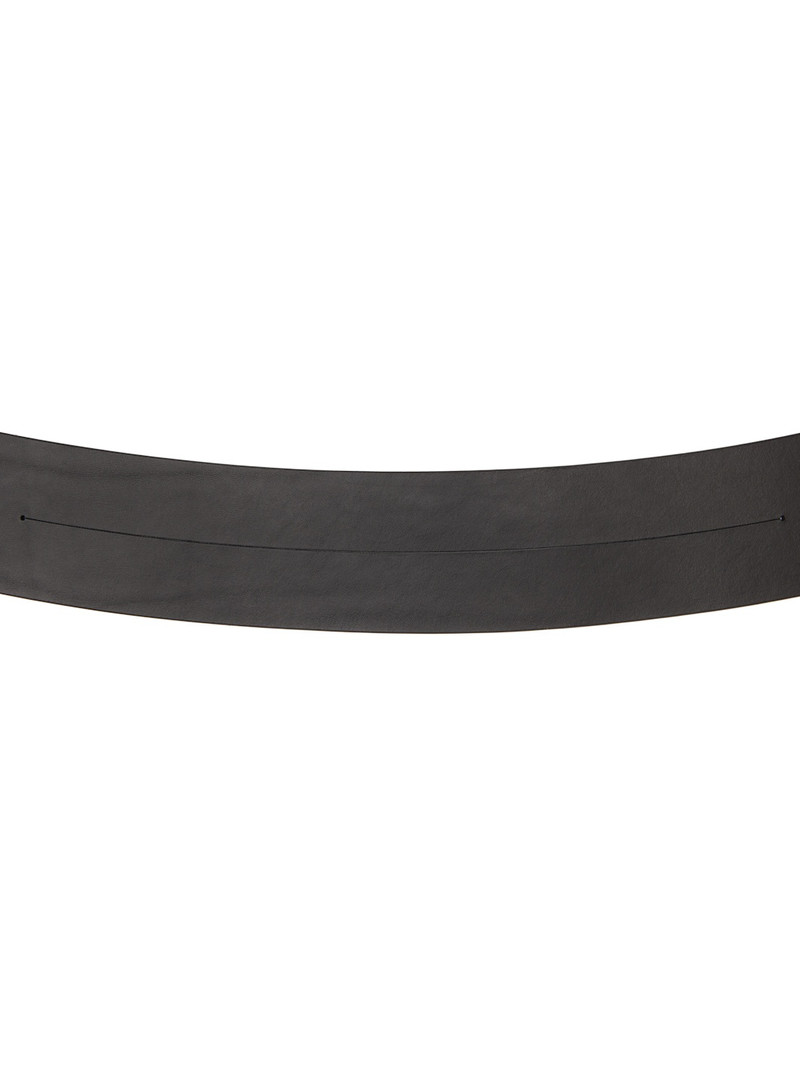 MM6 Maison Margiela Black Buckle Belt outlook