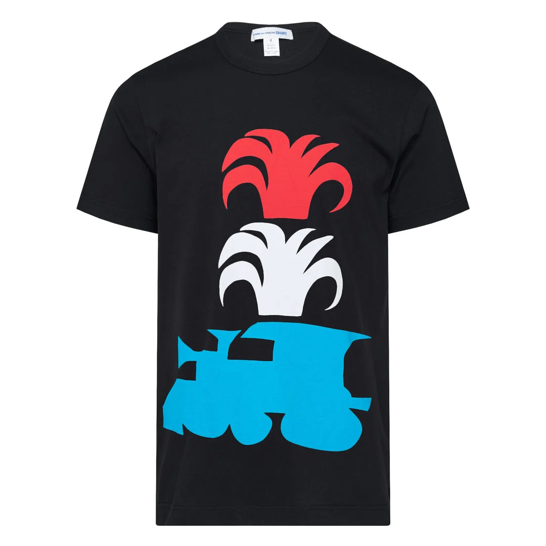 Graphic Print Short Sleeve Tee - 1