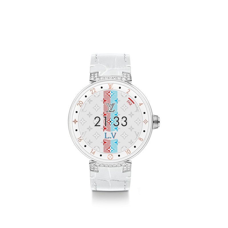 Tambour Horizon Pure White & Diamonds 1