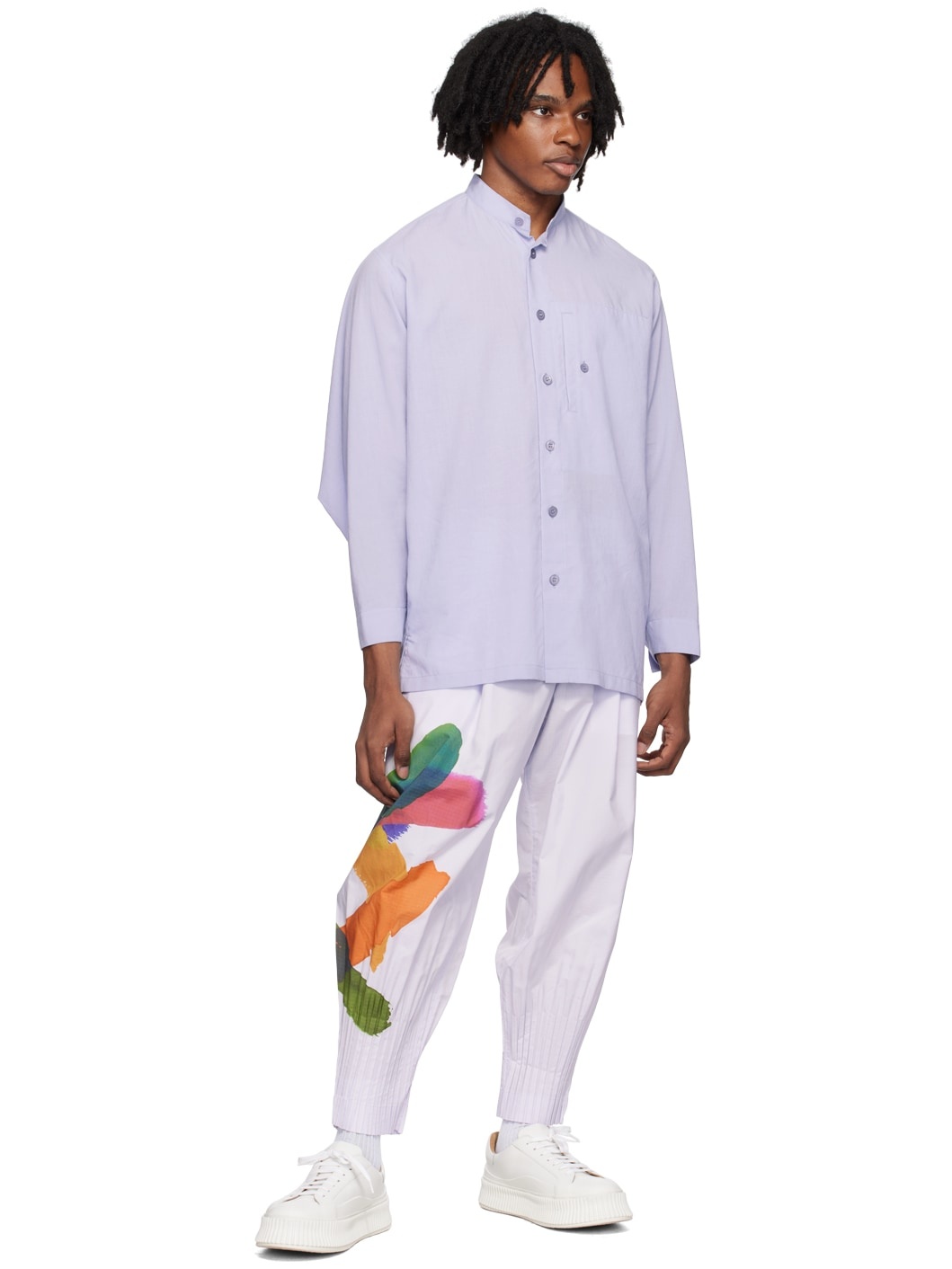 Purple Pocket Shirt - 4